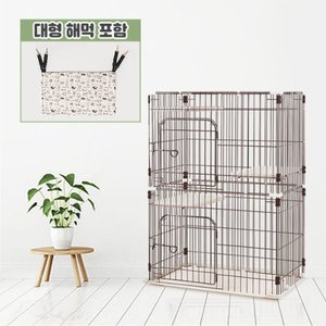 굿프렌드 굿프랜드 굿프랜드 캣서클 2단 고양이 철장