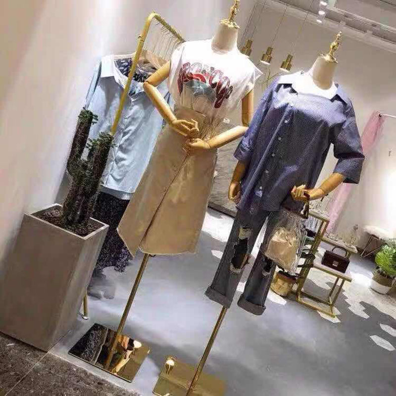 철제 디스플레이 의류 여성 마네킹 모델 소품 여성복 쇼윈도 고급 진열대 웨딩사진