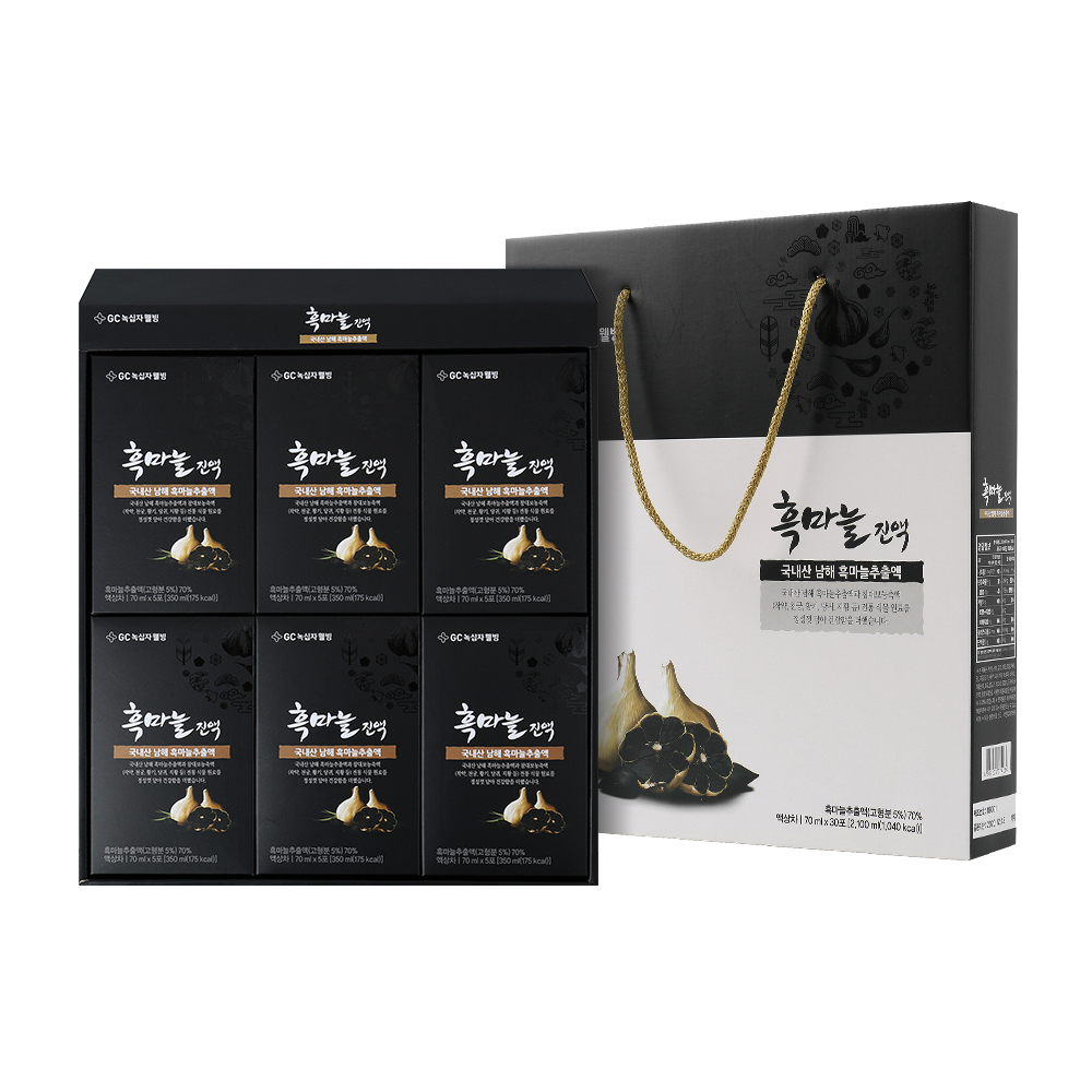 녹십자웰빙 흑마늘 진액 70ml x 30개입