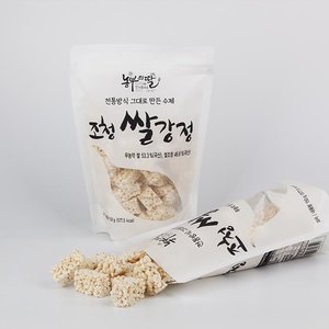 농부의딸 농부의딸 아버지와 딸이 만드는 쌀 조청강정 150gx3봉 3개 150g