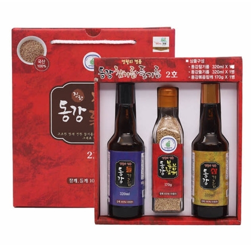 산들산들영농조합 동강식용기름세트 2호