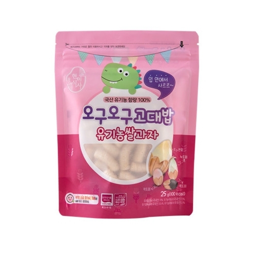 수내츄럴 현미식사 오구오구 고대밥 유기농 쌀과자 25g