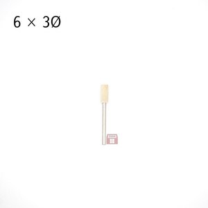 신원 양모추 8파이x3 버핑 빠우 광택 폴리싱 연마마트 1개