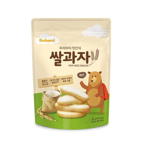 한세상 아이뽀뽀미 쌀과자 백미