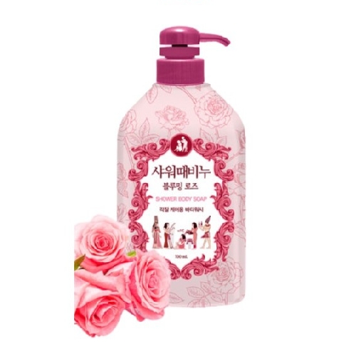 무궁화 샤워 때 비누 블루밍로즈 700ml