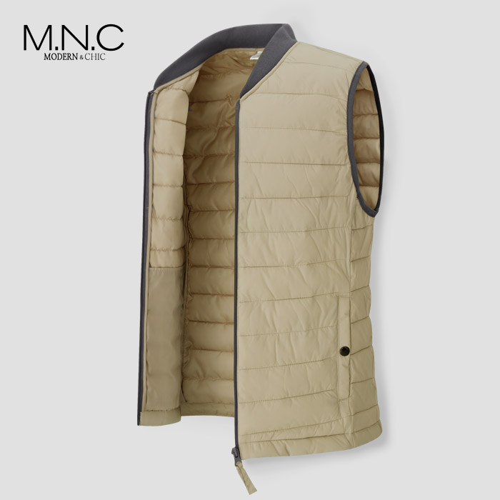 엠엔씨 MNC 헨리넥 52R 패딩조끼 MDPD301DC