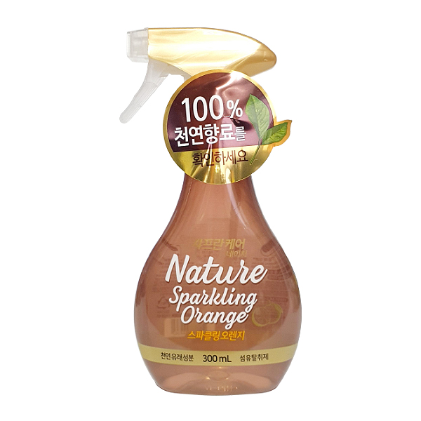샤프란케어 네이처 섬유탈취제 스파클링 오렌지 300ml