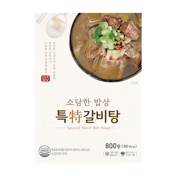 초원식품 소담한밥상 특 갈비탕 800g