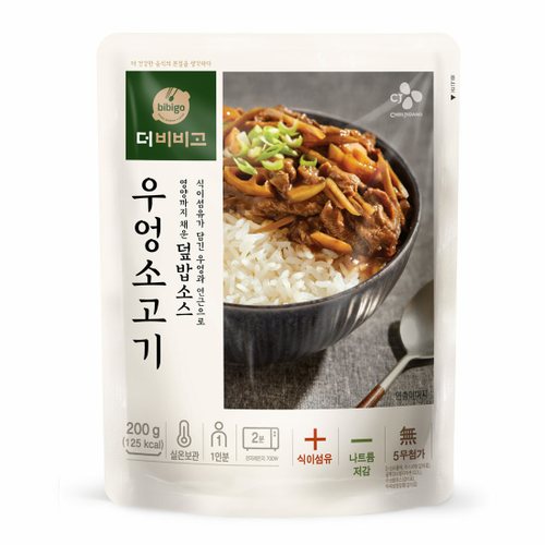 CJ제일제당 우엉소고기 덮밥소스 200g