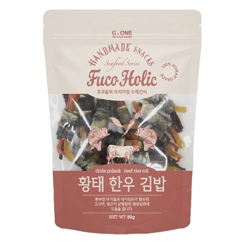 후코홀릭 황태 한우 김밥 80g