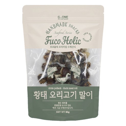 후코홀릭 황태 오리말이 80g