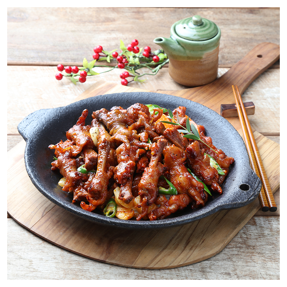 화로닭발 숯불립s닭발 300g다우린 300g 1개