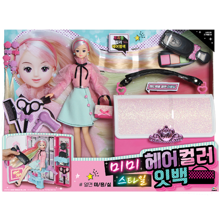 미미월드 미미 스타일 헤어컬러 잇백