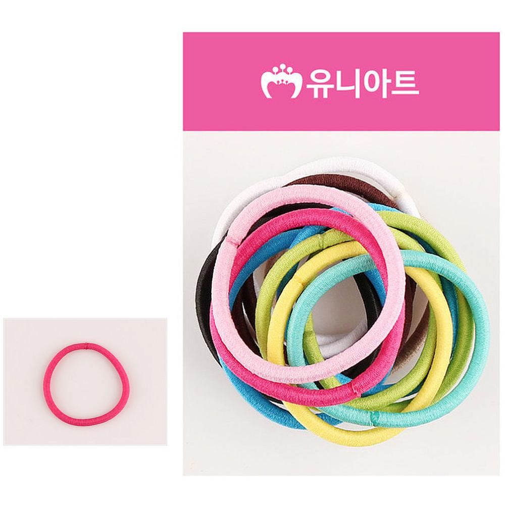 JHQRMSYF 4B 끈 머리끈 약15개입 만들기 색상혼합