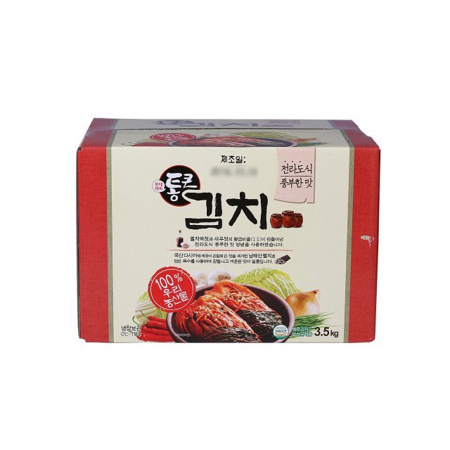들빛식품 통큰 포기김치 풍부한맛 3.5kg