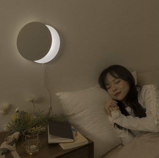 벨라루나 벽걸이 달 무드등