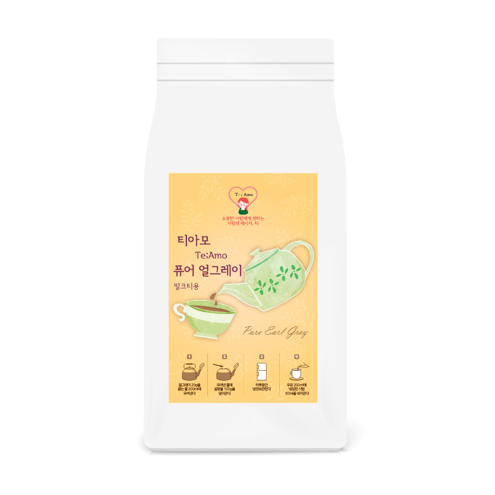 아크바 티아모 퓨어 얼그레이 200g 1개 1개입