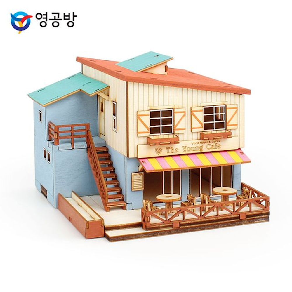 DIY키트 만들기 영공방 HO 카페 하우스