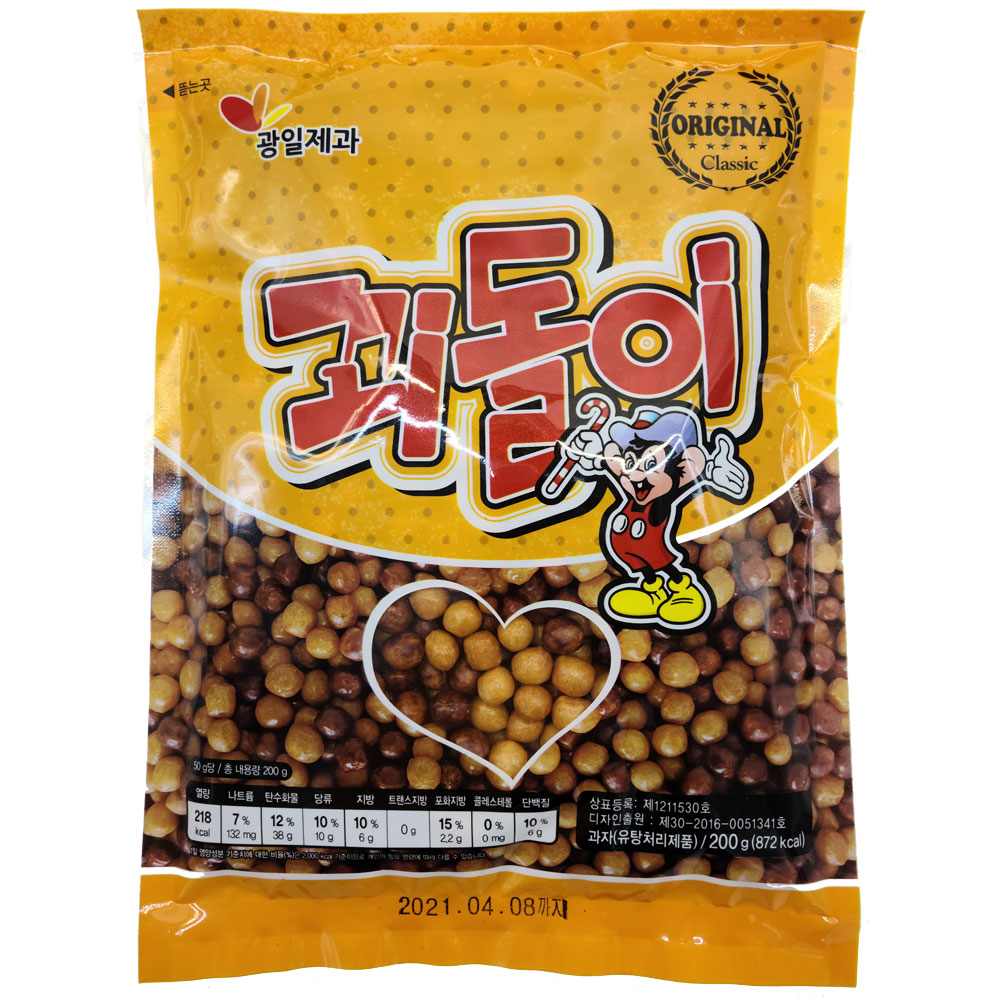 광일제과 꾀돌이 200g