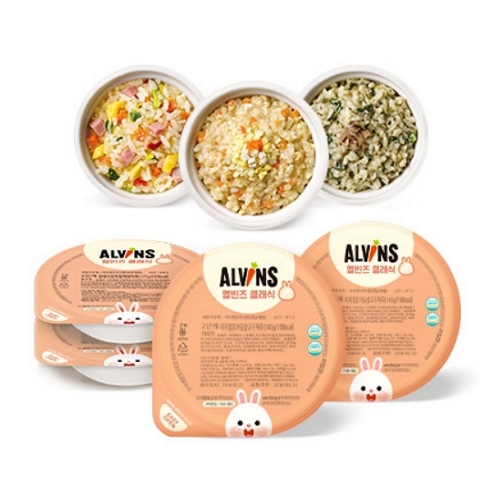 엘빈즈 클래식 이유식 진밥 3단계 180g