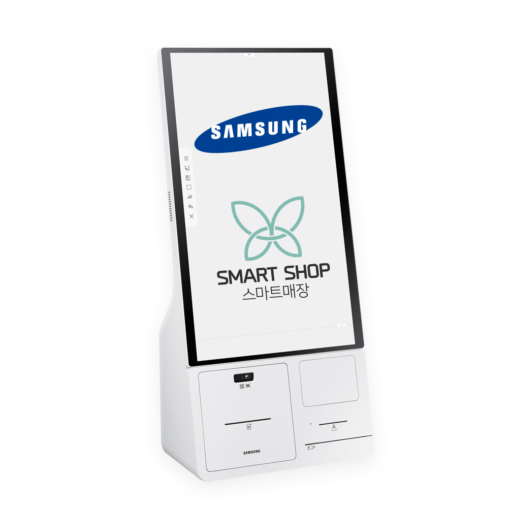 삼성전자 키오스크 KIOSK 무인키오스크 카페 매점 무인점포 식당 가게 계산대 발권기 삼성키오스크