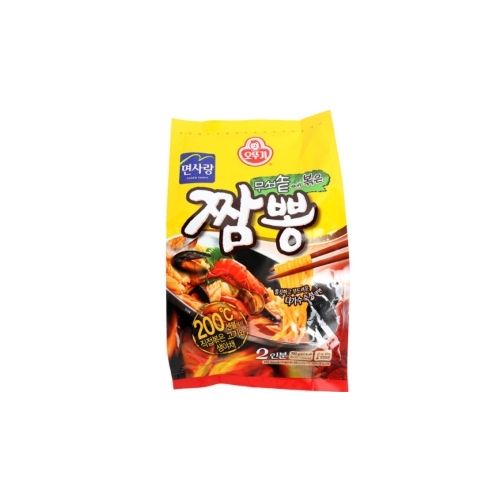오뚜기 면사랑 무쇠솥 볶은짬뽕 2인분 390g
