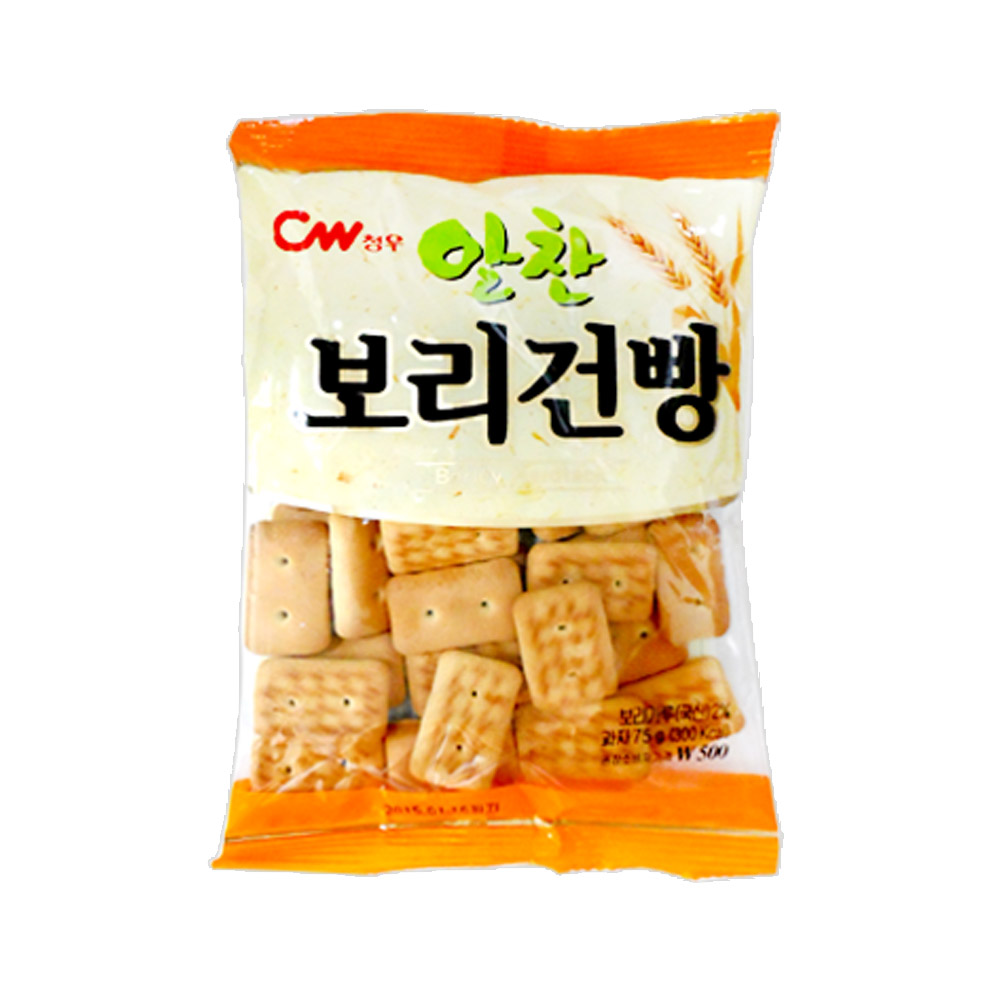 영양제과 청우식품 알찬보리건빵 75g