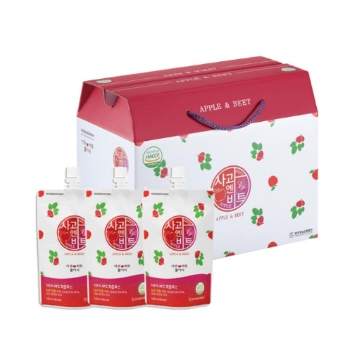연두팜 사과엔비트즙 100ml x 40포