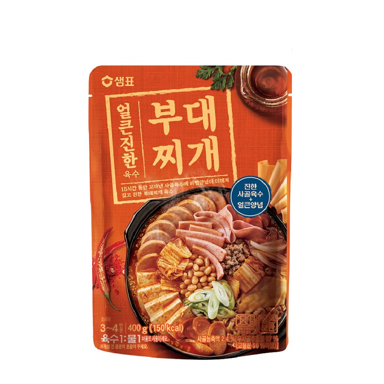 샘표 샘표 얼큰진한 부대찌개 육수 400g