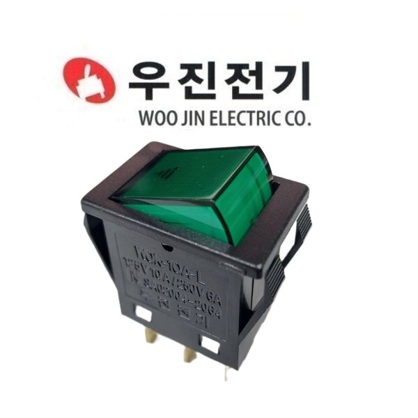 우진 우진 우진전기 라커스위치 적색램프 WOK-6210L