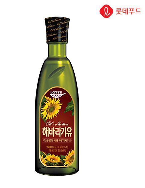 롯데푸드 쉐푸드 해바라기유 900ml