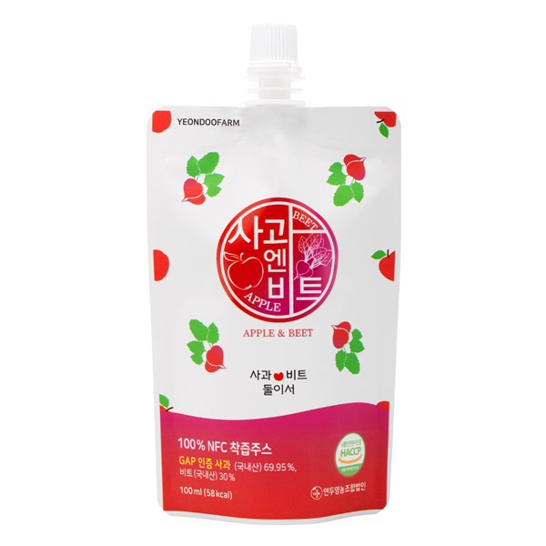 연두팜 돌려따는 사과엔 비트 100ml
