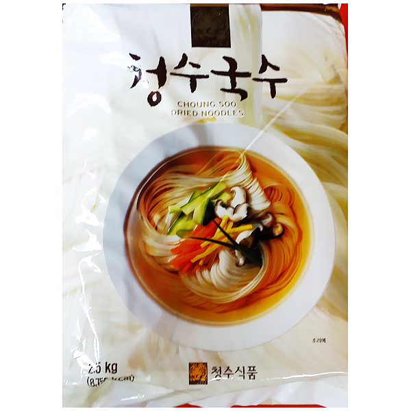 국수 소면 청수 포 2 5K X 6 업소용 식당용 전문점 호텔 수입 학교급식 대용량 소스 양념 식자재