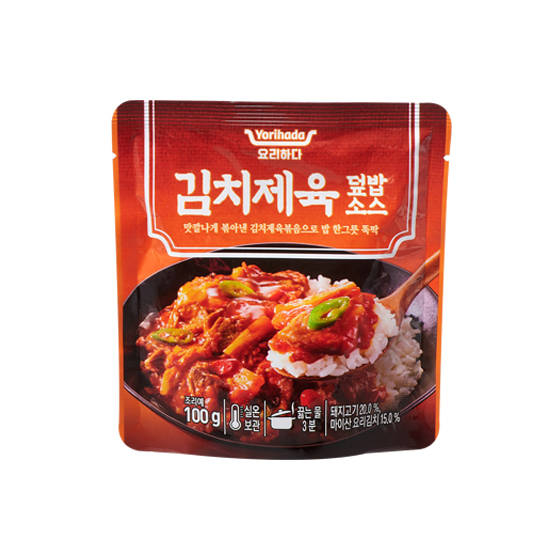 원일식품 요리하다 김치제육 덮밥소스 100g