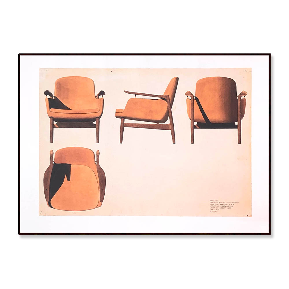 자리스튜디오 핀 율 Finn Juhl - Touch III chair