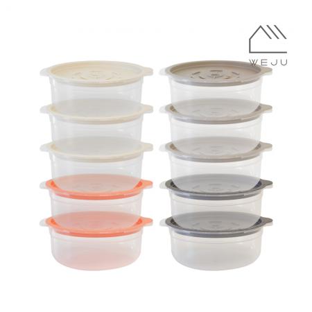 위주 스팀 냉동밥 전자레인지 조리용기 600ml 10개 세트