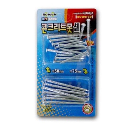 콘크리트 못 세트 벽걸이 망치 못 나사 피스 대 WFHOMAR