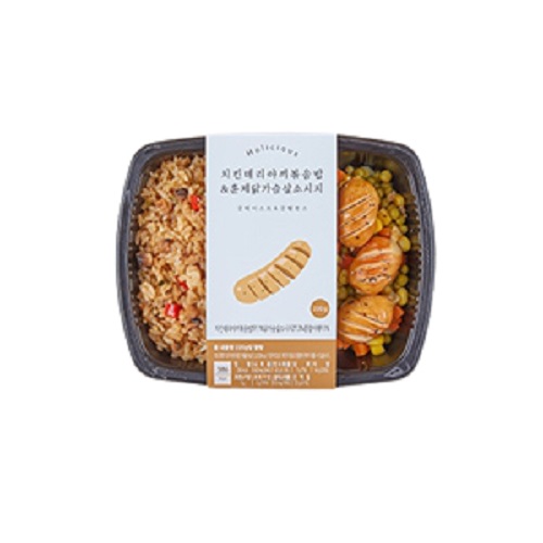 다솜푸드 홀리셔스 치킨데리야끼볶음밥 & 훈제닭가슴살 220g