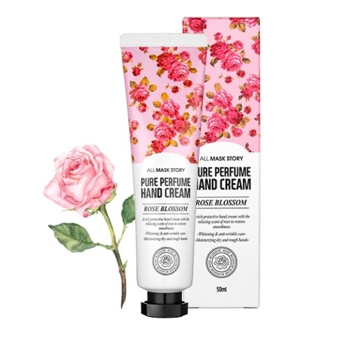 올마스크스토리 퓨어 퍼퓸 핸드크림 로즈 블러썸 50ml
