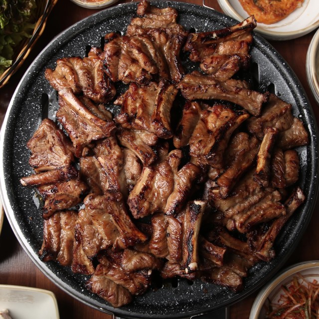 인생식탁 양념 숯불쪽갈비 구이 550g