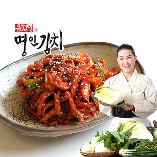 아이홈푸드 식품명인 유정임 무말랭이무침 1kg