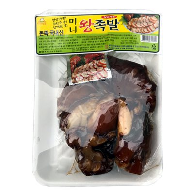자연식품 국내산 100 자연식품 미니 왕족발 500g x 1팩