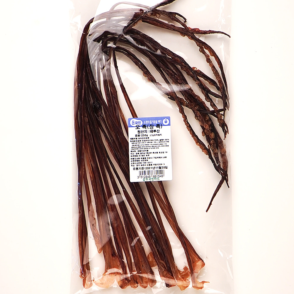 온국민 오족 장족 오징어다리 페루 250g