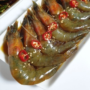 3 여수맛집 현진푸드 수제 간장 새우장 1kg 10미내외
