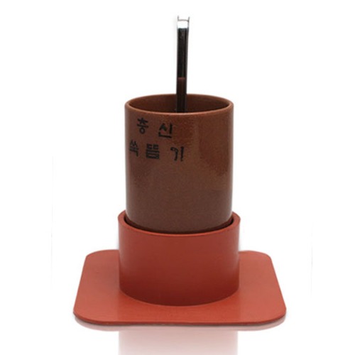 충신쑥뜸기 1구 뜸기구 왕뜸용 도자기뜸기