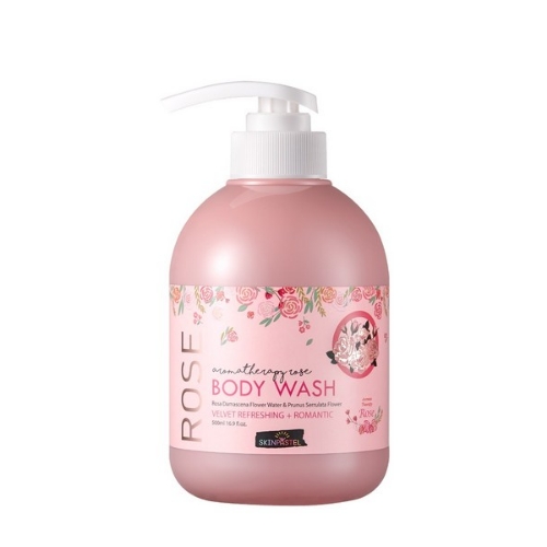 스킨파스텔 아로마 로즈 바디 워시 500ml