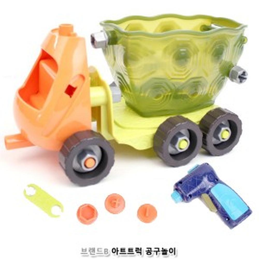 브랜드B 아트트럭 공구놀이 파워드릴포함