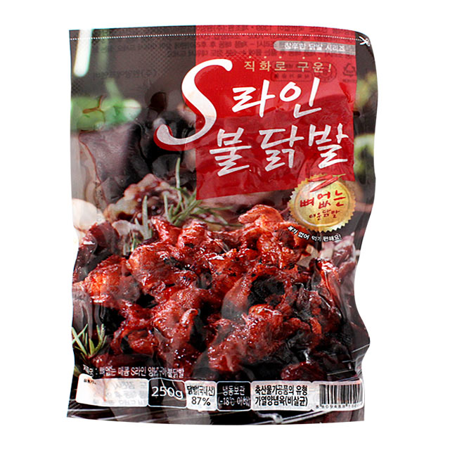 원앙에프엔비 국내산 s라인 불닭발 천지농산