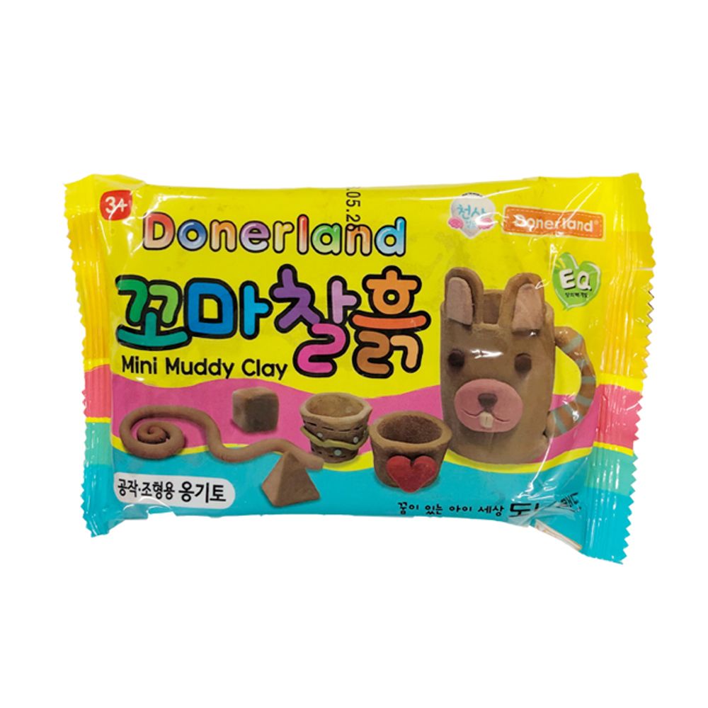 도너랜드 500꼬마찰흙 옹기토 350g 40개