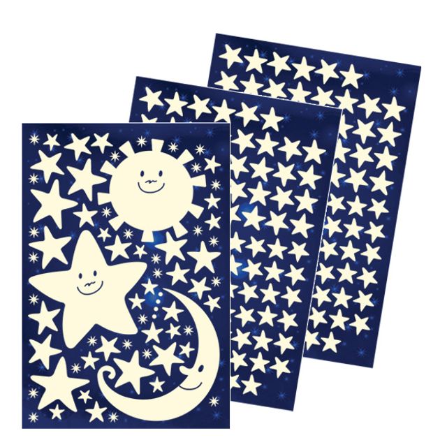 빛나는 야광스티커야광별3PCS 별2 GS-6603